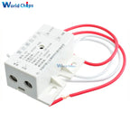 New 220V AC 50Hz Auto Infrared Sensor Switch PIR Microwave Radar Body Motion Sensor Module Adjustable For Time Distance Range