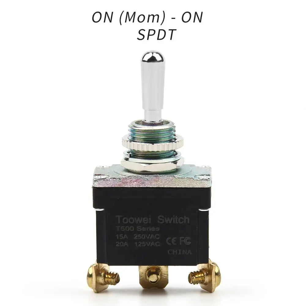 ON-OFF-ON ON-ON Full type Momentary Screw Toggle Switch SPST SPDT DPST DPDT IP67