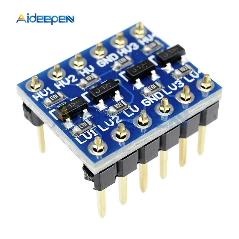 2/4/8 Channel IIC I2C Logic Level Converter Bi-Directional Board Module 2 4 8 Way DC 3.3V/5V With Pins For Arduino Raspberry Pi