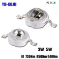 IR LED Illuminator Light 730Nm 850Nm 940Nm 3W 5W Waterproof Infrared Night Vision CCTV Fill Light for IP Camera