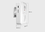 MP3 Downloadable Wireless PIR Motion Sensor Activated Player Infrared Doorbell Shop Store Welcome Voice Reminder with USB Cable