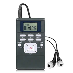 Retekess FT11 0.3W Wireless FM Broadcast Transmitter MP3 Portable for Church Car Meeting Support TF Card AUX Input