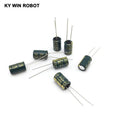50PCS/LOT 16V 470UF 8*12 High Frequency Low Impedance Aluminum Electrolytic Capacitor 470uf 16v