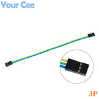 10pcs 2.54MM Female To Female Dupont Cable Wire Dupont Cable 2P 3P 5P 6P 7P 8P 9P 10P Dupont Cable