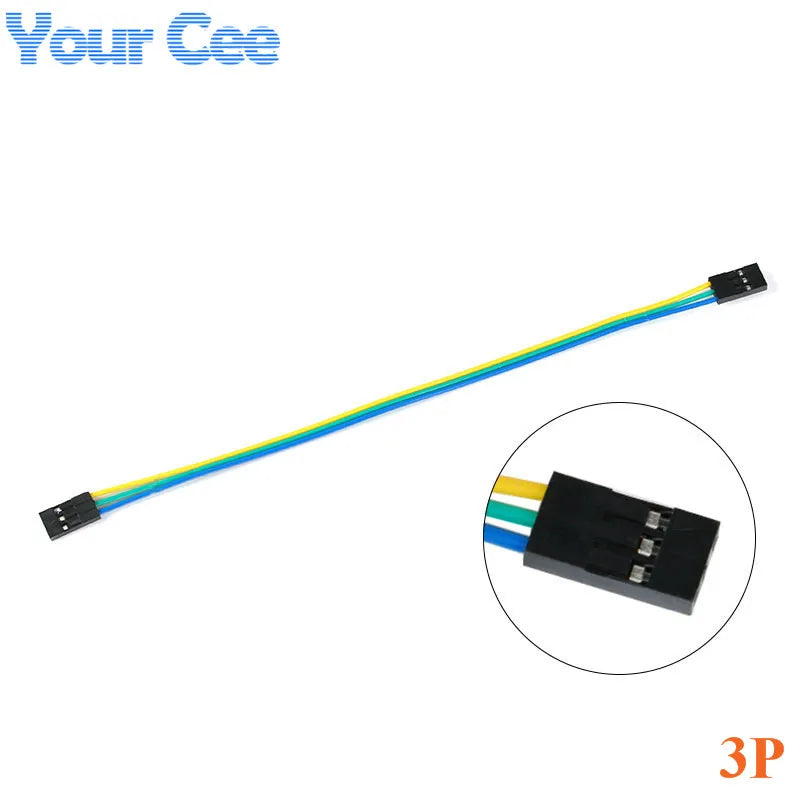 10pcs 2.54MM Female To Female Dupont Cable Wire Dupont Cable 2P 3P 5P 6P 7P 8P 9P 10P Dupont Cable