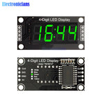 4-Digit LED 0.36" LED Display Tube (decimal) 7-Segments TM1637 Clock Double Dots Module 0.36 Inch For Arduino size 30x14mm