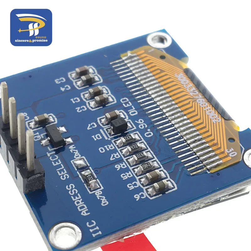 4Pin 7Pin White And Blue Color 0.96 Inch 128X64 Yellow Blue OLED Display Screen Module For Arduino 0.96" IIC I2C SPI Communicate