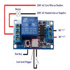 1 Channel DC 5V/12V/24V Latching Relay Module with Touch Bistable Switch MCU Control One Channel Relay