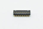 5pcs  KM-2P/3P/4P 5P 6P/8P 2.54mm chip DIP switch  gold-plated feet black SMD chip