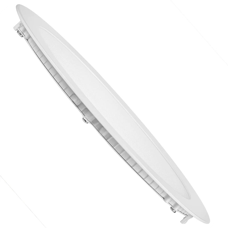 1X Ultra Thin Led Panel Downlight 3w 6w 9w 12w 15w 18w LED Round Ceiling Light Built-in AC85-265V LED Panel Light SMD2835
