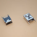 10PCS Mini USB Type B Female 5 Pin DIP Vertical Leg PCB Socket Connector