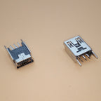 10PCS Mini USB Type B Female 5 Pin DIP Vertical Leg PCB Socket Connector