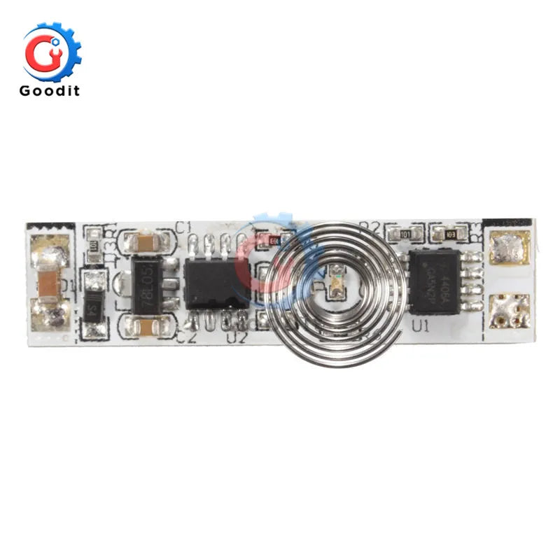 Touch Switch 9V-24V 30W 3A Capacitive Sensor Module LED Dimming Control Lamps Active Components Three Mode Hard Light Controller
