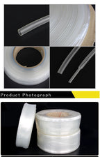 All Sizes 1mm 2mm 2.5mm 3mm 3.5mm 4mm 5mm 6mm 8mm Transparent Clear Heat Shrink Tube Shrinkable Tubing Sleeving Wrap Wire Kits