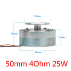 AIYIMA 44MM 50MM Full Range Vibration Speaker Resonance Speaker Bass 25W 20W 4 Ohm 8 Ohm Audio Portable Speaker Altavoz 1Pcs