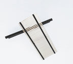 10pcs 2.54mm Straight 2X40p L15/17/19/21/25/27/30/35/40mm Gold-plated Double Row Double Plastic PCB Board Spacer Male Pin Header