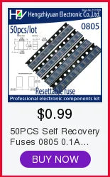 One-Time Positive Disconnect SMD Restore Fuse 1206 3216 10A Fast-Acting Ceramic Surface Mount Fuse 0501010.MR CC12H10A CC12H15A