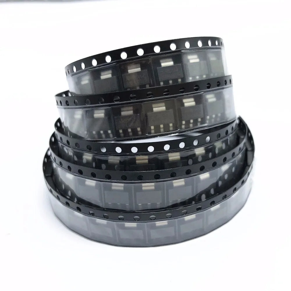 100pcs AMS1117-3.3  AMS1117  1.8V  3.3V  5V 1A Voltage Regulator LDO SOT-223