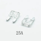 20pcs  5A 7.5A 10A 15A 20A 25 30A AMP Set For Auto Car Truck  Safety fuse Mini Blade Fuse Zinc Alloy and Plastic Material