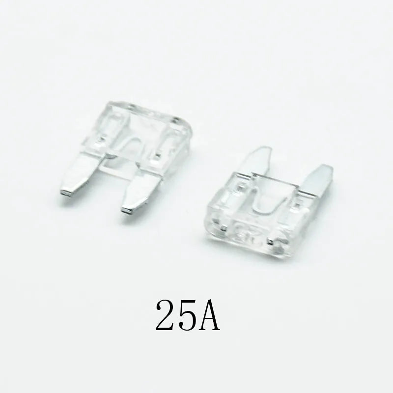 20pcs  5A 7.5A 10A 15A 20A 25 30A AMP Set For Auto Car Truck  Safety fuse Mini Blade Fuse Zinc Alloy and Plastic Material
