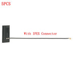 10Pcs/lot 5DBI FPC Built IN Circuit Board Antenna LTE 4G 3G GSM CDMA WCDMA TDSCDMA 1.13 Line 12cm Long IPX Connector