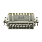 HDC-HE Heavy Duty Connector 4/6/10/16/24 Core Pin  Male Core and Female Core Connector 16A500v Aviation WaterprooPlug  Connector
