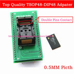 BGA48 BGA63 BGA64 BGA153 BGA169 EMMC SOP44 TSOP48 Adapter Socket MX29GL640 S29GL064N For RT809H USB emmc nand Flash Programmer