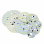 10pcs AC 220V LED PCB SMD5730 3W 5W 7W 10W 12W 15W 18W 24W Integrated IC Driver White/Warm White Light Source for LED Bulb