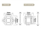 LED IR red 740 805 810 850nm 940 730nm 970nm 10w 20w 30w 50w 100w  cob Light High power infrared Chip  EPILEDS EPISTAR 1pcs