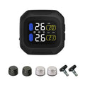 M3 Moto Waterproof Motorcycle Real Time Tire Pressure Monitoring System TPMS Wireless LCD Display Internal or External Sensors