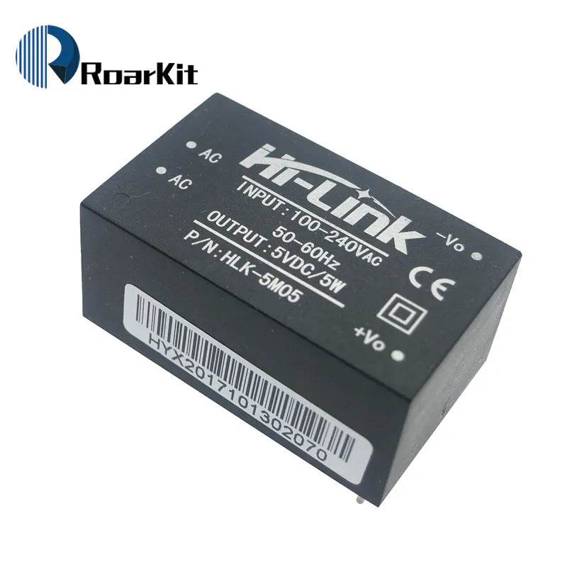 HLK-5M05 AC-DC 220V to 5V 5W Isolated Power Supply Module Intelligent Household Switch Step Down Buck 100V-240V