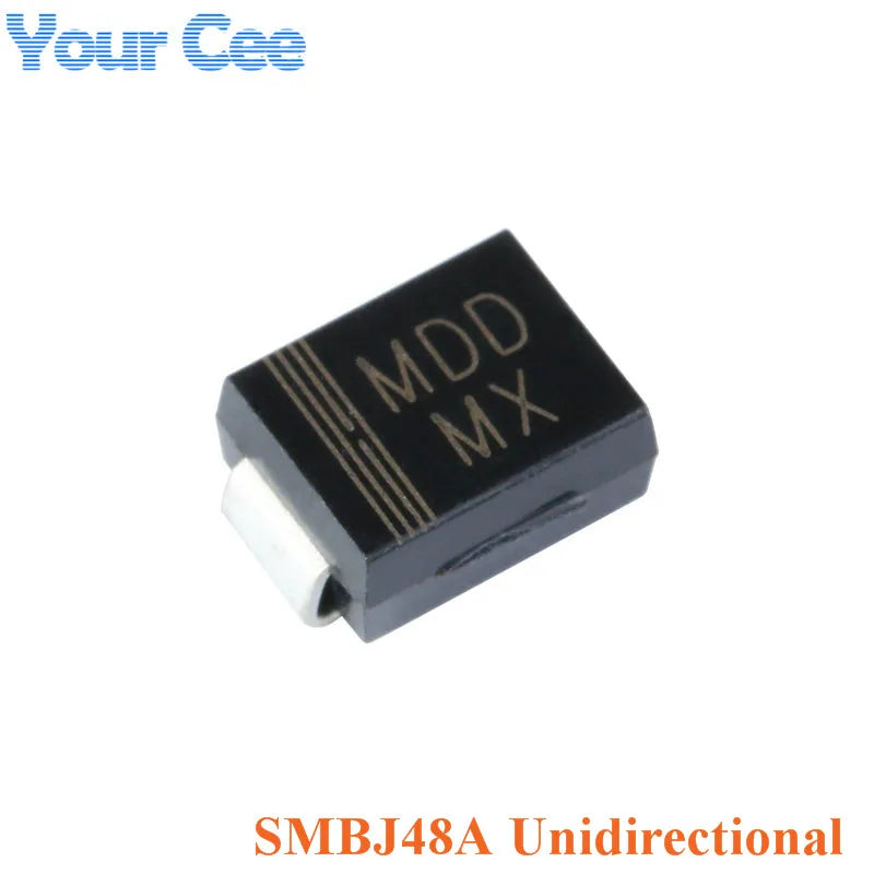 20pcs SMD DO-214AA Series SMBJ70A SMBJ58A SMBJ48A SMBJ33A SMBJ30A SMBJ28A SMBJ26 TVS Transient Suppression Diode SMBJ5.0CA SMBJ2