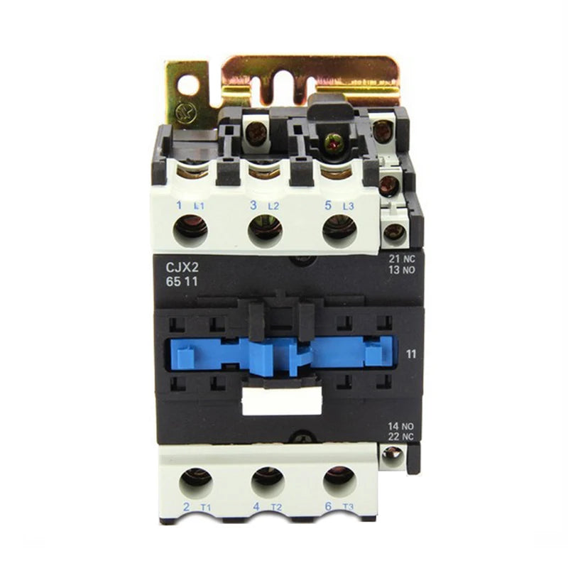 CJX2-6511 AC Contactor 65A AC Magnetic Contactor LC1-D6511 Motor Contactor Switch AC220V/380V 50/60HZ