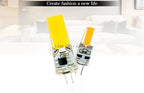 1pcs/lot Lowest Price G4 LED Bulb Lamp SMD COB AC DC 12V 220V 3W 7W 10W 12W Dimmable 12v Led G9 360 Degree Crystal Light