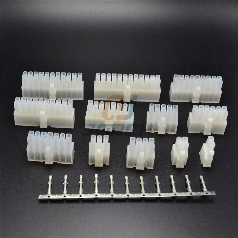 Molex Automotive Wire Connector Plug 5557 Sets Kits 2P 4P 6P 8P 10P 12P 14P 16P 18P 20P 22P 24P 4.2mm Female Electrical Socket