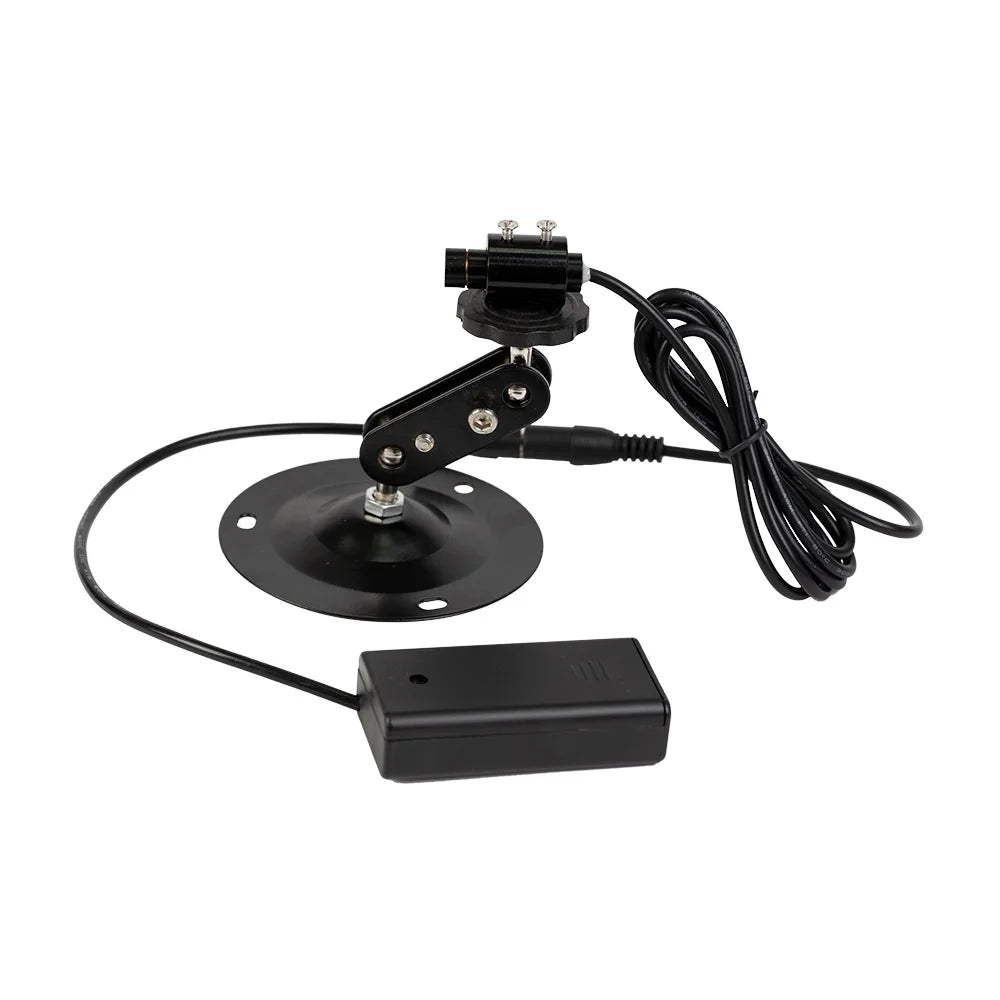 Red Laser Locator Red Dot Beam Marking Positioning  Red Focusable Laser Diode Module +Battery Case+mount For marking machine