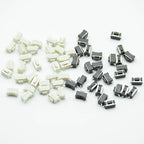50pcs 3*6*4.3/4.5/5mm Panel PCB Momentary Tactile Tact Push Button Micro Switch 2 Pin DIP Light Touch Keys Keyboard black/White
