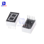 diymore 5PCS/Lot 0.56" 7 Segment 1 Bit Red LED Digital Display Common Anode / Common Cathode LED Digital Tube Red for Arduino