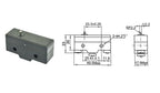 LXW5-11N1 LXW5-11G2 Z-15G Microswitch Limit Travel Switch Small Horizontal Rotary Roller Lever Arm Hinge Screw Terminal