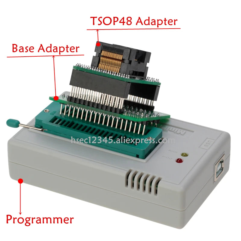 Original TSOP48 adapter xgecu minipro TL866II plus universal tl866 nand flash programmer chips TSOP48 nand adapters socket