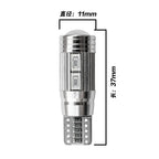 T10 10 SMD 5630 LED Projector Lens Auto Clearance Lights W5W 501 10SMD 5730 LED Car Marker Lamp Parking Bulb Canbus Error Free