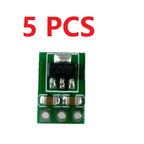 5 PCS 3.3-6V to 3V 3.3V DC-DC Converter Step-Down Power Supply Buck LDO Module Voltage Regulator Board