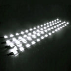 2 PCS LED Strip SMD3528 Waterproof Flexible 30CM Red Green Blue White Warm White Super Bright Car Styling Decor Stickers Lamp