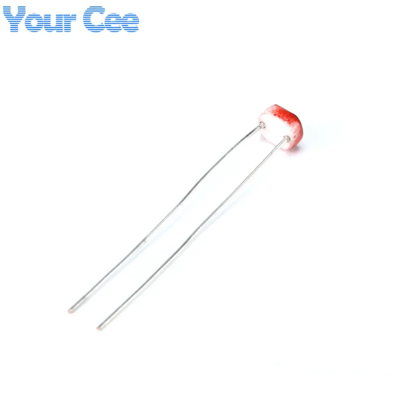 100pcs/10pcs 5MM Photoresistor 5528 Light Sensitive Resistor Dependent LDR GL5528 Photoelectric Detection Photo Photosensitive