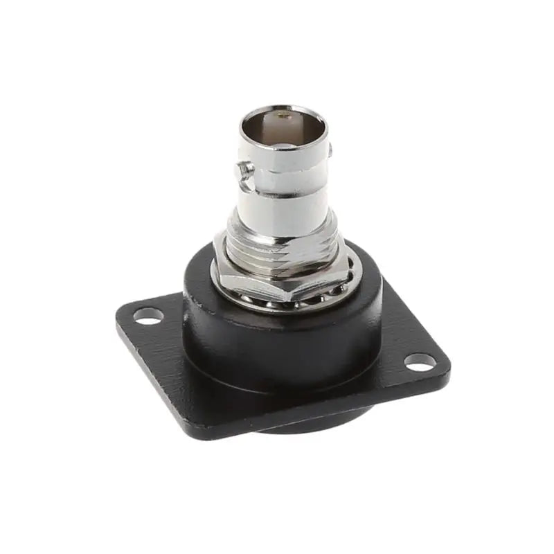 D-Type Double BNC Plug Connector Chassis Panel Mount Adapter Audio Monitoring Parts