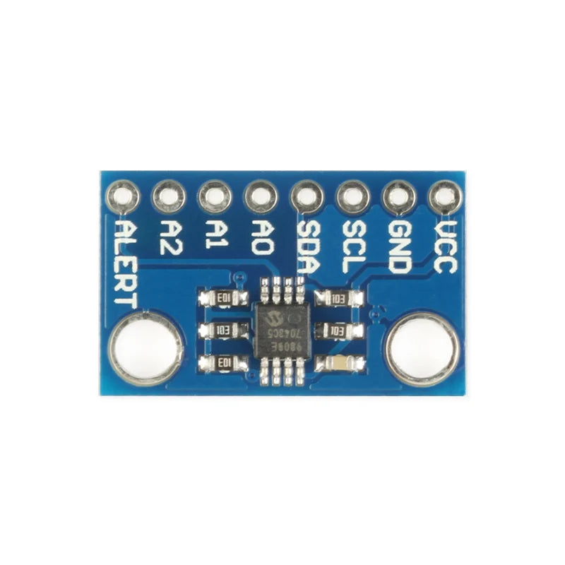 MCP9808 MCP-9808 High Accuracy Temperature Sensor I2C IIC Breakout Board Module Chip Logic Voltage for Arduino 9808E MCP9808T-E