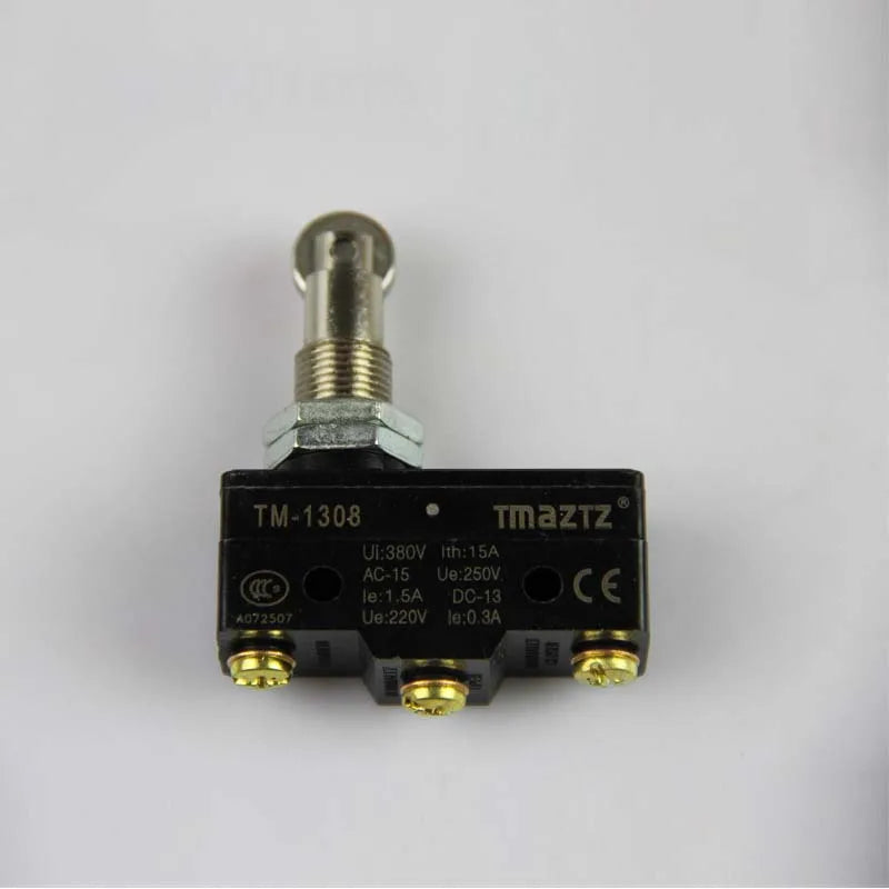 1Piece TM-1308 Waterproof Micro Switch Small-Scale Single-Pole Travel Limit Switches High Accuracy 250V/15A