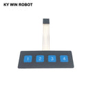 1X4 Matrix Keyboard For Arduino Array Module 16 Key Membrane Switch Expansion Keypad Panel 1*4 Control Microprocessor AVR