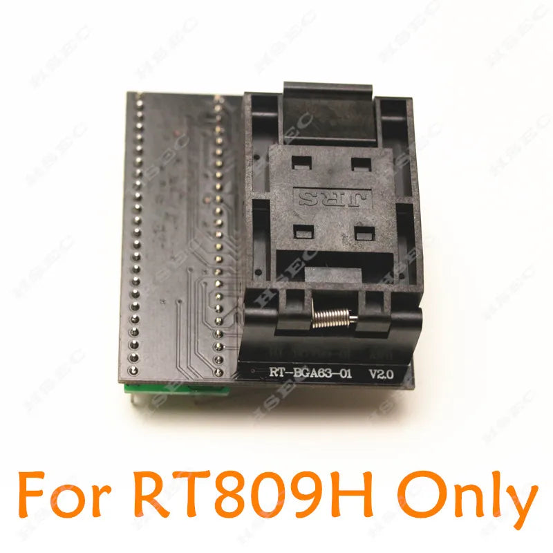 BGA48 BGA63 BGA64 BGA153 BGA169 EMMC SOP44 TSOP48 Adapter Socket MX29GL640 S29GL064N For RT809H USB emmc nand Flash Programmer