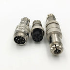 10Sets GX16 Docking Aviation Plug 16mm 2 3 4 5 6 7 8 9 10 Pin Plug Male + Female Connector